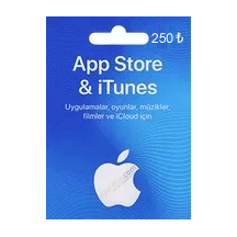 Apple Store App Store & iTunes Hediye Kartı 250TL