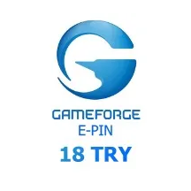 Gameforge 18 TRY E-Pin Paketi